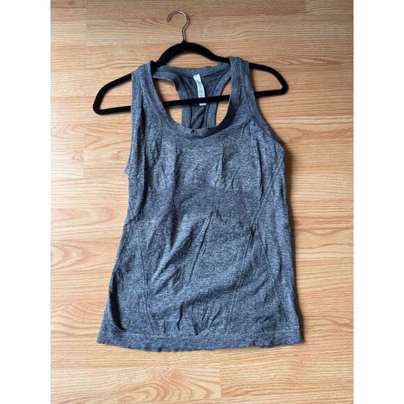 Athleta Gray Momentum Tank Sz Medium - Picture 2 of 3